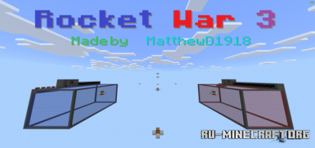 Скачать Rocket War 3 для Minecraft PE