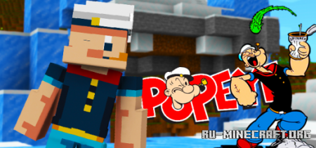 Скачать Add-on Popeye для Minecraft PE 1.19