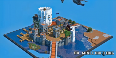 Скачать Castle - Survival Spawn by Stubbs1 для Minecraft