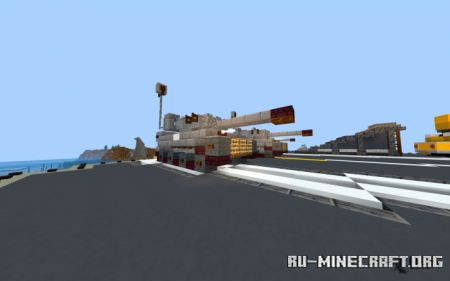 Скачать USS Aircraft Carrier для Minecraft PE