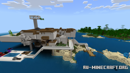 Скачать Redstone Mansion by PR08 для Minecraft PE