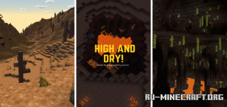 Скачать High and Dry для Minecraft PE 1.19