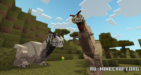 Скачать Prehistoric Animalia для Minecraft PE 1.19