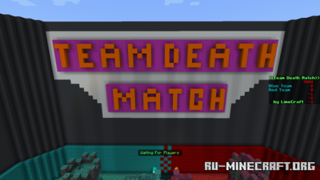 Скачать Team Death Match (TDM) (PVP) для Minecraft PE