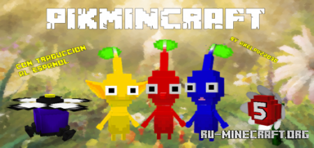 Скачать Pikmincraft - Small Plant Army для Minecraft PE 1.19