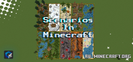 Скачать Scenarios in Minecraft (Map) для Minecraft PE