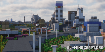 Скачать Miniature City - Paxton для Minecraft