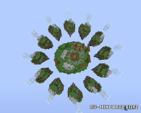 Скачать Skywars Map - Shire для Minecraft PE