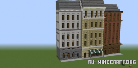 Скачать European Townhouse для Minecraft