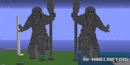 Скачать Dwarven Statue - Khazad Dum для Minecraft
