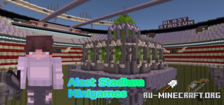 Скачать Alast Stadium Minigames Realm для Minecraft PE