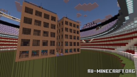 Скачать Alast Stadium Minigames Realm для Minecraft PE