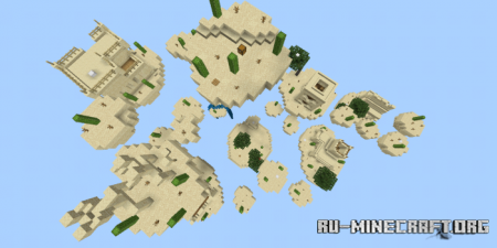 Скачать Sand Island (Parkour) для Minecraft PE