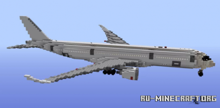 Скачать Scale Aircraft Model - Simple Version by unknowntutanely для Minecraft