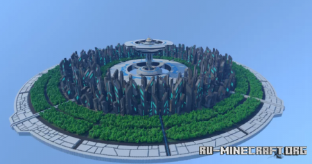 Скачать City Of Tuats (Skycity) для Minecraft