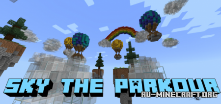 Скачать Sky the Parkour by RC Studios для Minecraft PE
