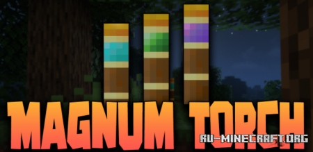 Скачать Magnum Torch для Minecraft 1.19