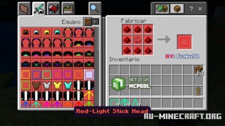 Скачать Dynamic-Light Armor для Minecraft PE 1.19