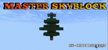 Скачать Master Skyblock by Master Beta для Minecraft PE