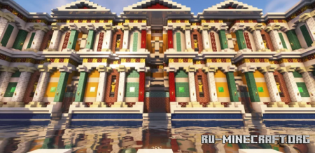 Скачать Imperial Nymphaeum - Roman Fountain для Minecraft