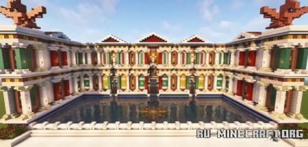 Скачать Imperial Nymphaeum - Roman Fountain для Minecraft