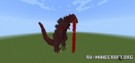 Скачать Shin Godzilla Addon для Minecraft PE 1.19