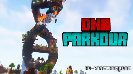 Скачать DNA Parkour для Minecraft