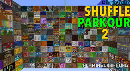  Shuffle Parkour 2  Minecraft
