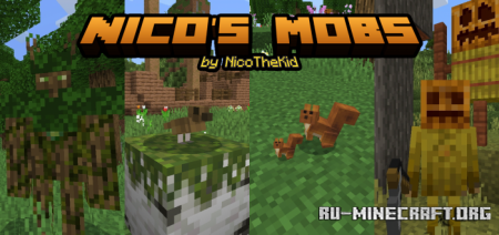 Скачать Nico's Mobs для Minecraft PE 1.19