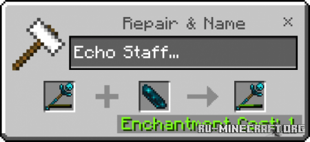 Скачать Warden Armor and Echo Tools and Staff Addon для Minecraft PE 1.19