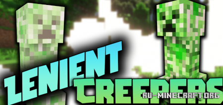 Скачать Lenient Creepers для Minecraft 1.19