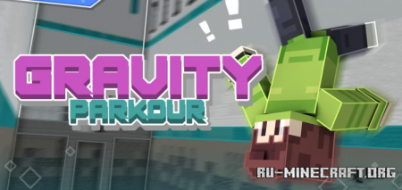 Скачать Gravity Parkour by TheblueMan003 для Minecraft