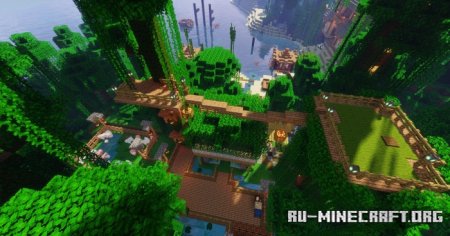 Скачать Shipwreck in the Jungle для Minecraft PE