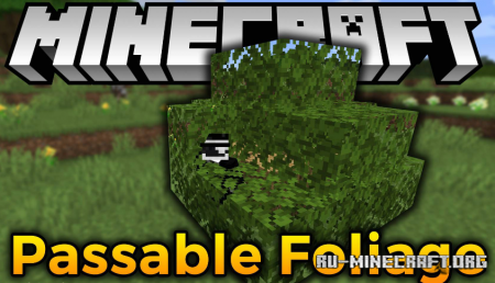 Скачать Passable Foliage для Minecraft 1.19.1