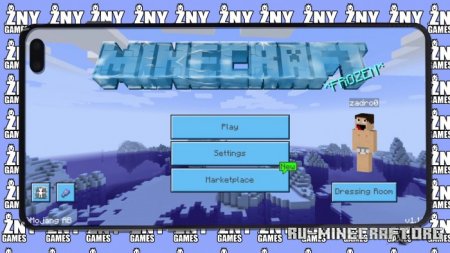 Скачать Frozen by zadro0 and znygames для Minecraft PE 1.19