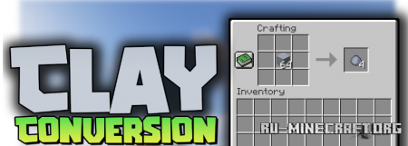 Скачать Clay Conversion для Minecraft 1.19