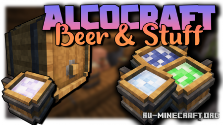 Скачать Alcocraft: Beer & Stuff для Minecraft 1.19