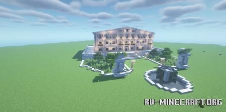 Скачать White Mansion by Ledes Constructions для Minecraft