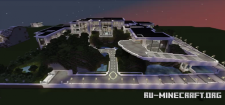 Скачать Billionaire's Row: Mega Mansion для Minecraft