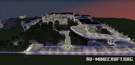 Скачать Billionaire's Row: Mega Mansion для Minecraft