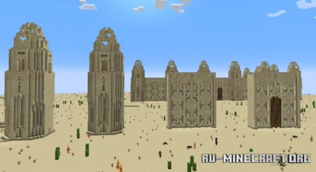 Скачать Desert Walls and Towers для Minecraft