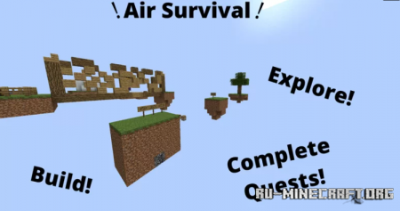 Скачать Air Survival Map by Infact для Minecraft