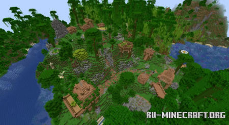 Скачать Jungle Villa by Haunt_Muskie для Minecraft