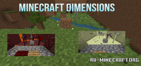 Скачать Dimensions (Parkour) для Minecraft PE