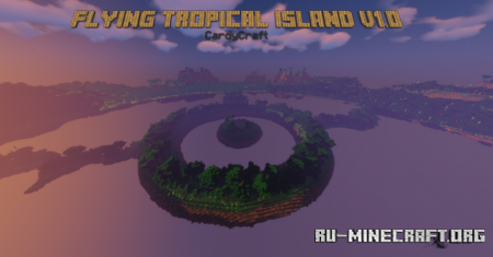 Скачать Flying Tropical Island для Minecraft