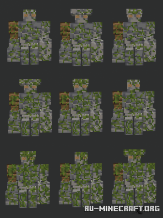  Nature Golems 2 v1.5: Moss (27 Texture Variants)  Minecraft PE 1.19