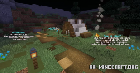 Скачать Village Rush - Tower Defense Map для Minecraft