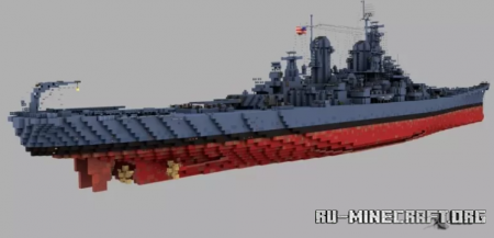 Скачать USS New Jersey 1944 для Minecraft
