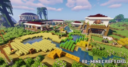 Скачать Roman City Fantasy для Minecraft PE