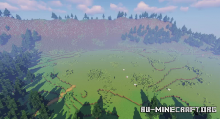 Скачать Builder's Paradise V1 by BuckBowmen для Minecraft